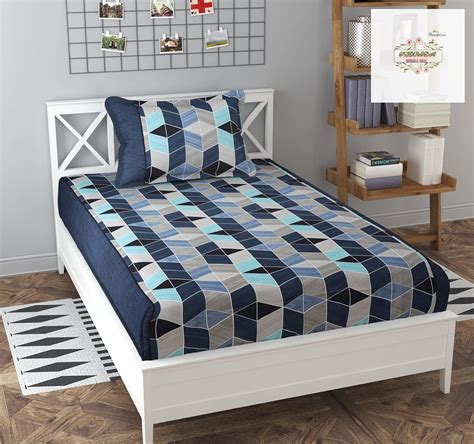 Beautiful Homes Single Bed 2 Bedsheet 2 Pillow Cover Pure Cotton Skin ...