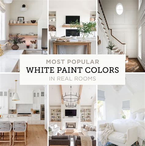 Popular White Paint Colors