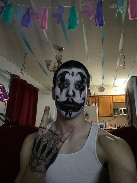 Juggalo Face Paint Designs For Guys 301 Clown Face Painting Stock