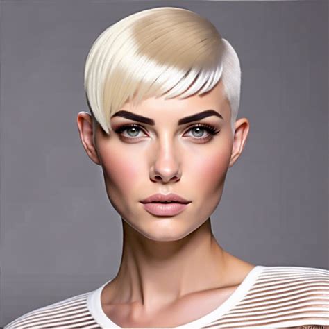 15 Platinum Blonde Buzz Cut Ideas to Inspire Your New Look – Burst of Style
