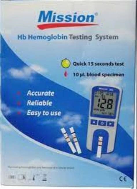 Hemoglobin Analyzer - Mission Hb Meter Test Strips Wholesale Trader ...