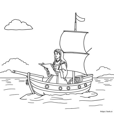 Nina Pinta Und Santa Maria Ausmalbilder