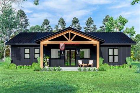 Discover the Amazing 4 Bedroom 40x60 Barndominium Floor Plan: 308SVD ...