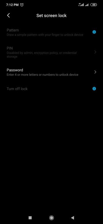Redmi note 7 Screen Lock PIN disabled - Redmi Note 7 - Xiaomi Community ...
