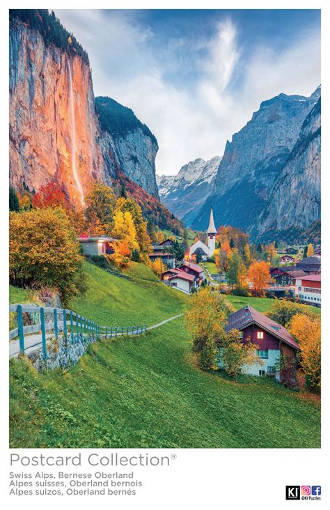 Swiss Alps, Bernese Oberland, 1000 Pieces, Karmin International ...