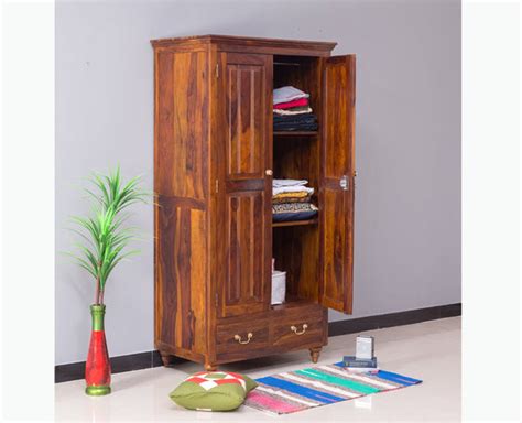 Wooden Wardrobe: Buy Bedroom Wardrobes Online in India Save Upto 60% ...