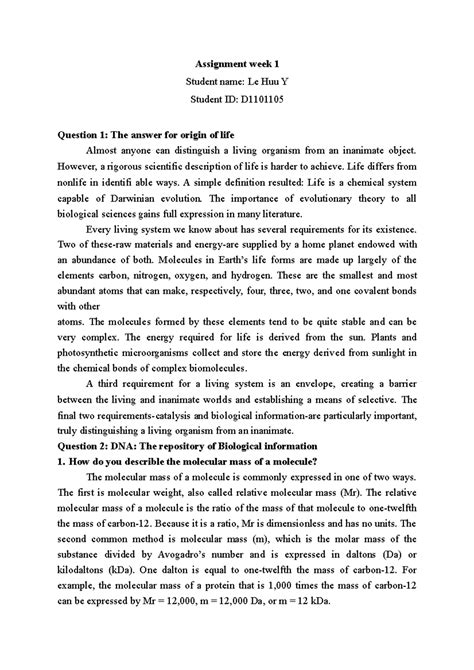 Image result for Assignment First Week