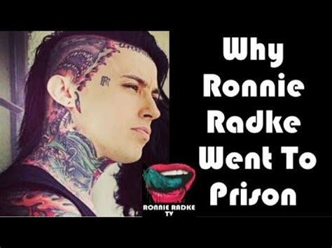 Ronnie Radke (Falling In Reverse) Explains Why He Really Went To Prison ...