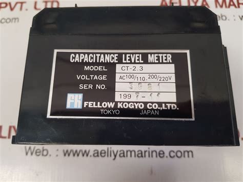 Fellow kogyo ct-2.3 capacitance level meter controller – Aeliya Marine ...