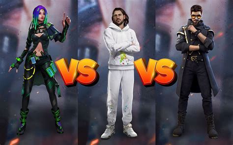 Elite Moco vs Dimitri vs DJ Alok: Which Free Fire character is better ...