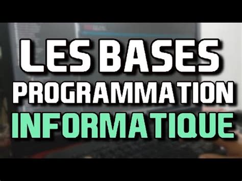 Image result for Programme Informatique Tutorial