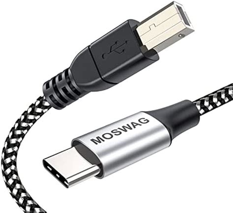 MOSWAG 2M USB to Midi Cable Type C to USB MIDI Cable for Samsung Huawei ...