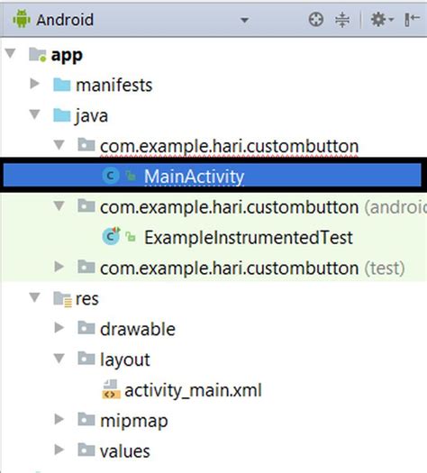 Image result for Android Studio Custom Button