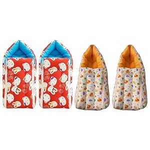 Buy QOC (3 in 1) Baby Sleeping Bag & Carry Nest Combo, Bed Cum Infant ...