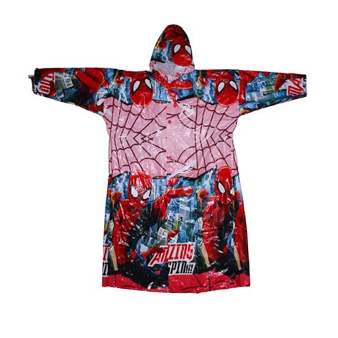 Malvina Boy's Spidey Print Raincoat (Red,3-4 Years) : Amazon.in ...