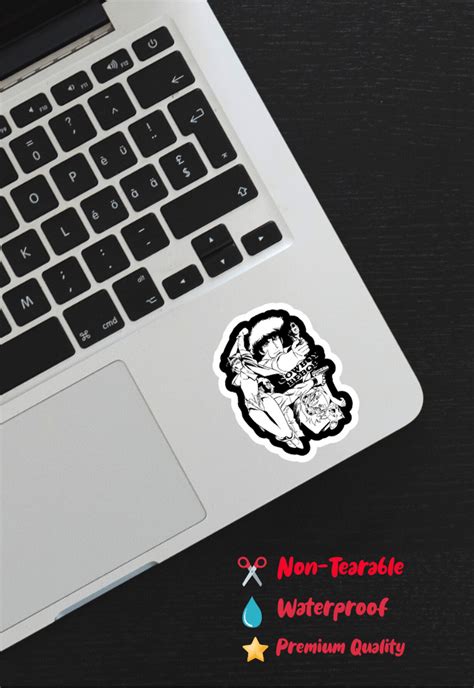 Space Cowboys Trio: Edward, Faye, and Spike Sticker – Posterwa