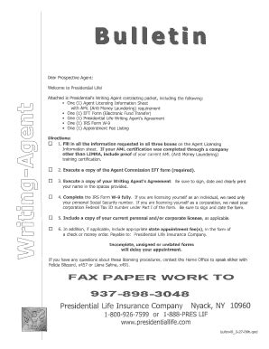 Fillable Online Presidential - Sell Burial Insurance Fax Email Print ...