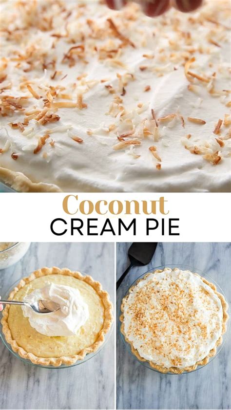 Old Fashioned Coconut Cream Pie Recipe | An Award Winning Family Recipe ...