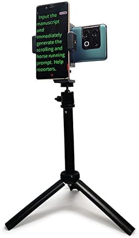 PaiPaiGo Teleprompter iPhone & Android, Double Phone Holder for Video ...