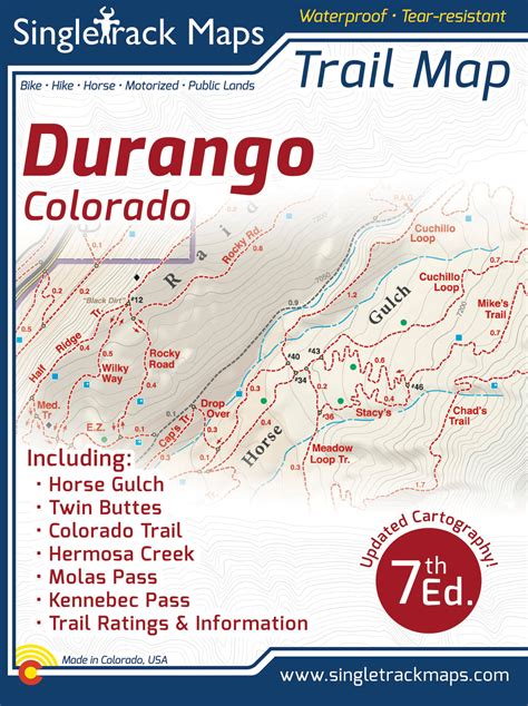 Durango Trail Map