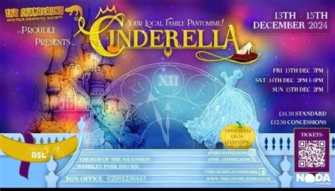 Cinderella - Your local family Pantomime!, The Church of the Ascension ...