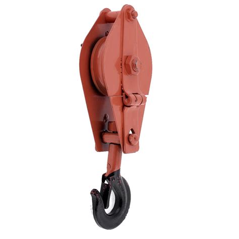 uxcell Red 0.5 Ton Limit Construction Industrial Tool Spring Hook Rope ...