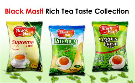 Black Masti Chai Combo Pack of Masala Mix Tea and Premium Tea Powder ...