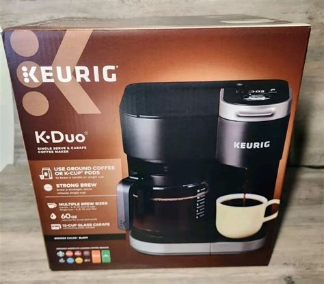 Keurig K-Duo Essentials Single Serve K-Cup Pod & Carafe Coffee Maker ...