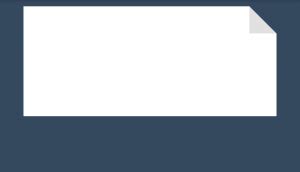 Image result for CSS Simple Paper Fold