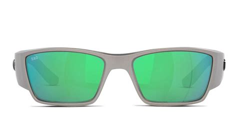 Costa Del Mar 6S9109 Corbina Pro Silver, Green Prescription Sunglasses ...