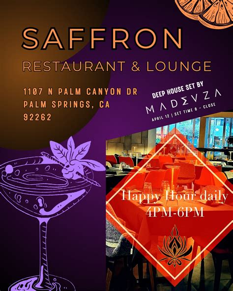 Saffron restaurant and lounge (@saffron_palm_springs) • Instagram ...