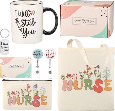 Amazon.com: fcaylo Nurse Gifts Box for Women, Nurse Appreciation Gifts ...