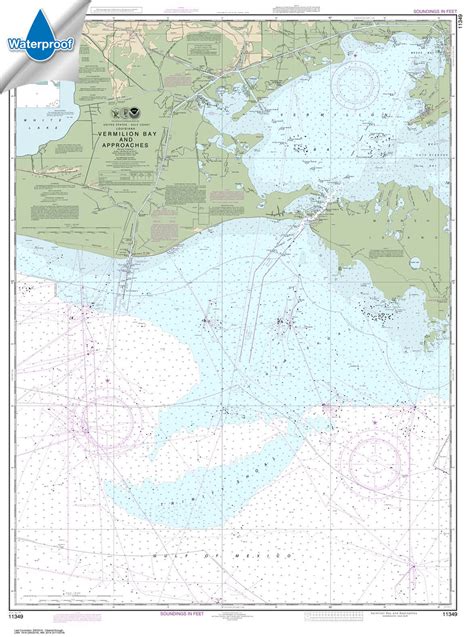 Vermilion Bay and approaches - 11349 - Nautical Charts