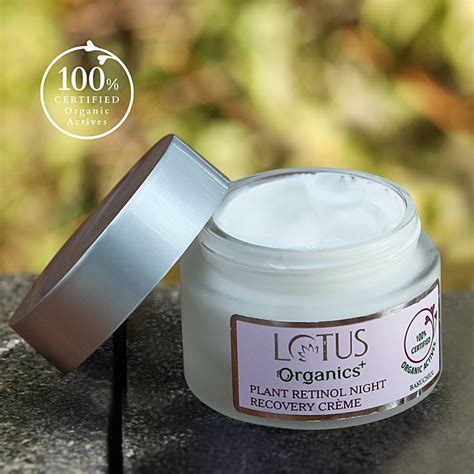 Lotus Organics+ Bakuchiol Plant Retinol Night Recovery Crème (50 gm ...