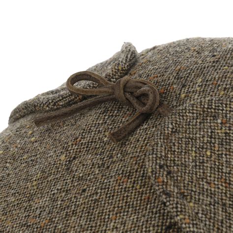 Virgin Wool Flat Cap with Ear Flaps by Stetson - 82,95