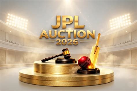 JPL 2026 MEGA AUCTION — Player Auction | CricSmart Auctions