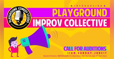 Auditions: Playground Improv Collective | LBB