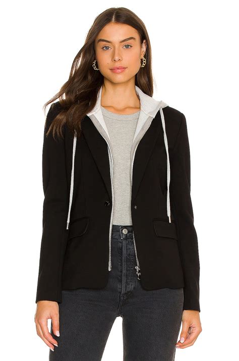 Central Park West Ryder Dickie Blazer in Black | REVOLVE