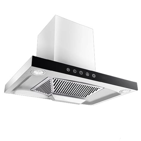 Buy Chimney Cooker Hood, Stainless Steel Extractor Hood with LED and ...