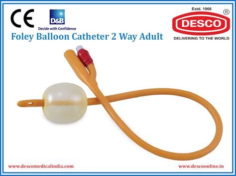Foley Balloon Catheter 2 Way Adult Manufacturer Supplier and Exporter ...