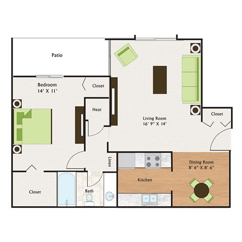 Apartment Layout Plan 的图像结果