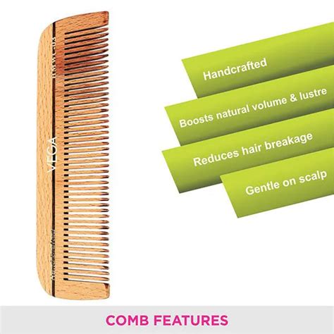VEGA CLASSIC WOODEN HAIR COMB HMWC 03 1N – Beauty Corner