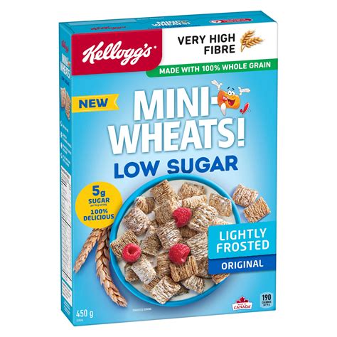 Kellogg's® Mini-Wheats® Low Sugar Cereal - SmartLabel™