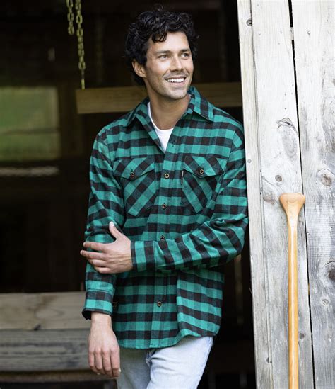 Green Flannel Shirts, Pants and Blankets – Vermont Flannel