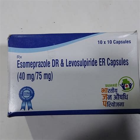 Buy Esomeprazole 40/ Levosulpiride 75 Capsule online at best price ...