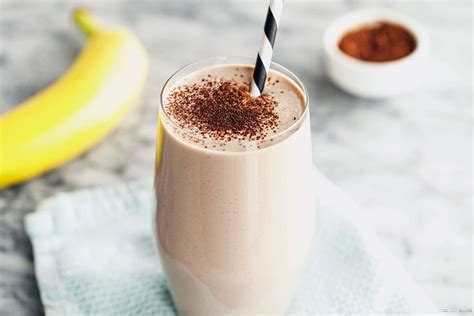 Chocolate Banana Peanut Butter Protein Shake Recipe | Seafoodroom.hk