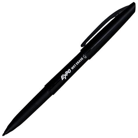 EXPO Wet Erase Marker 16001A, Black Ink, Ultra Fine Point