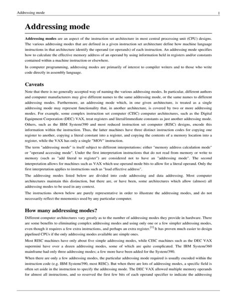 Image result for Addressing Mode Tutorial