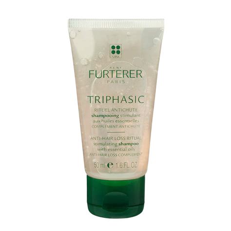 Buy Rene Furterer Triphasic Strengthening Shampoo for Hair Loss, 50 ml ...