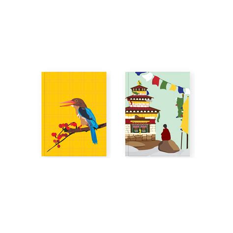 Inspired by Symbols of Arunachal Pradesh Notebook (Small) - Set Two ...